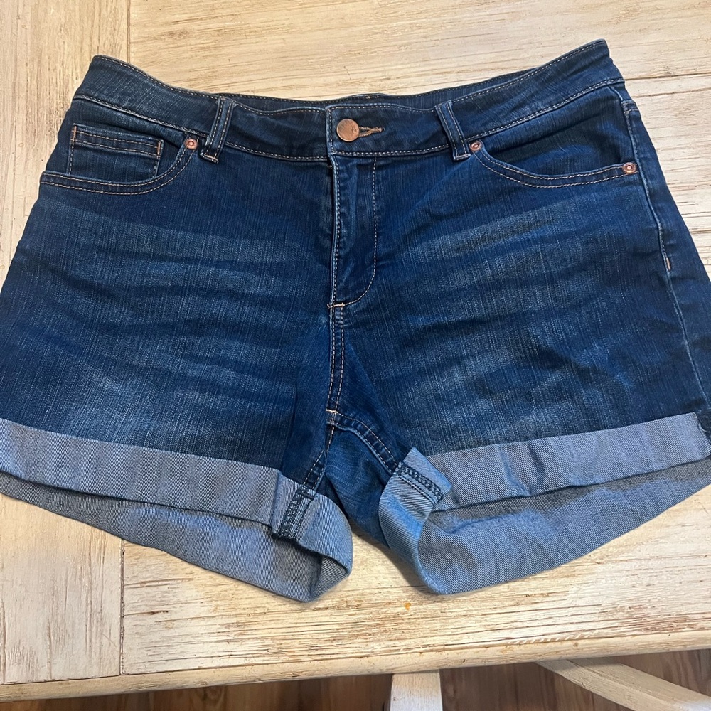Denim Blue Women's Shorts